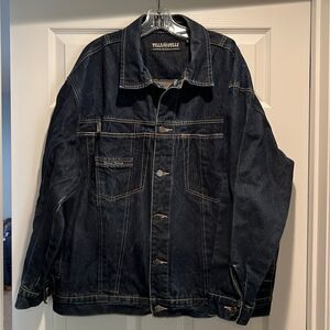 Pelle Pelle by Marc Buchanan mens jean jacket size large.
